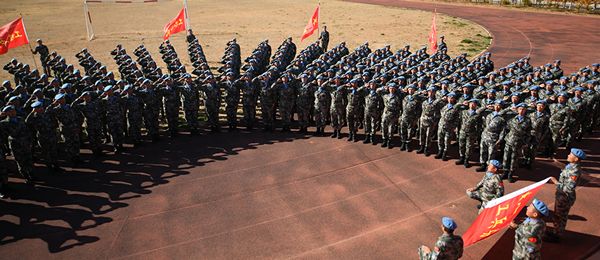 2017年9月，中國(guó)軍隊(duì)8000人規(guī)模維和待命部隊(duì)完成在聯(lián)合國(guó)注冊(cè)